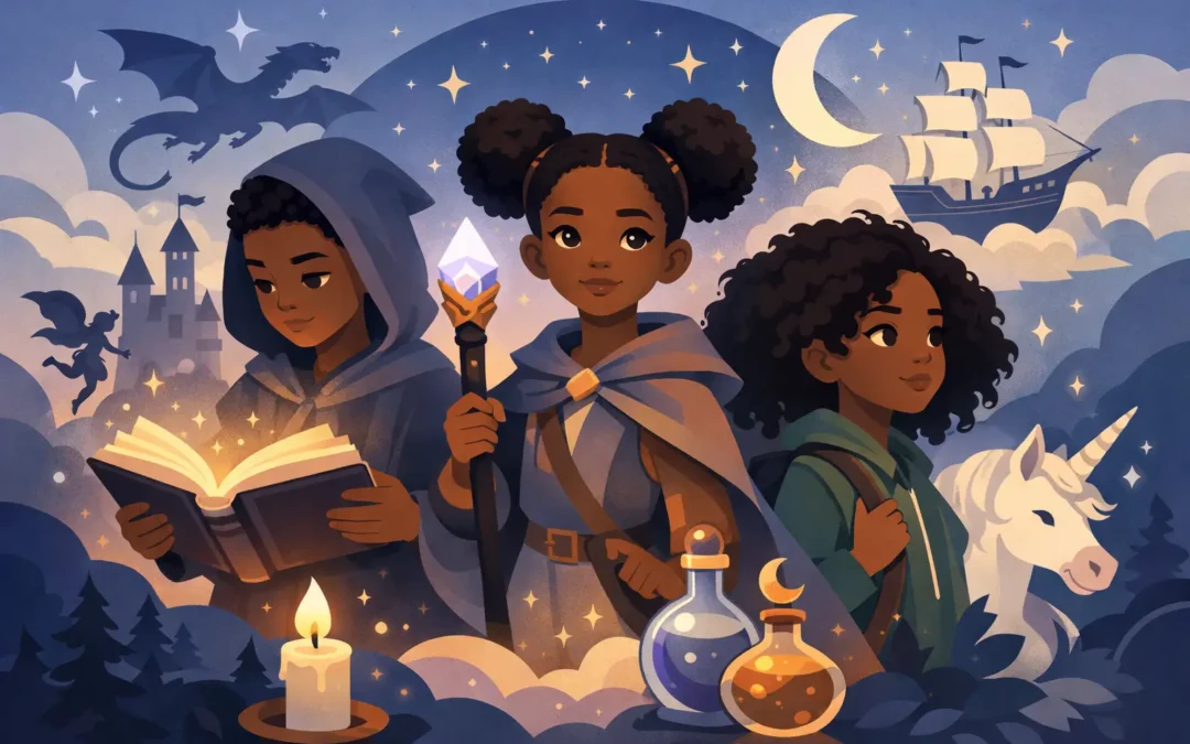 12 Middle Grade Fantasy Books by Black Authors