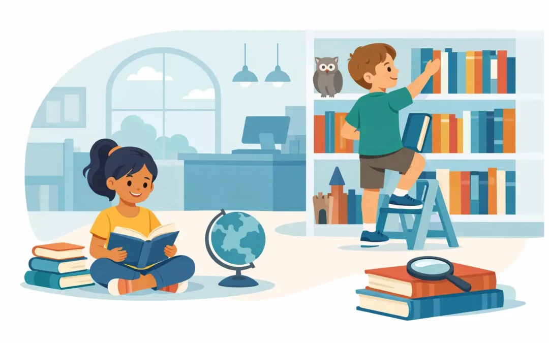 12 Books for Kids Who Love Libraries