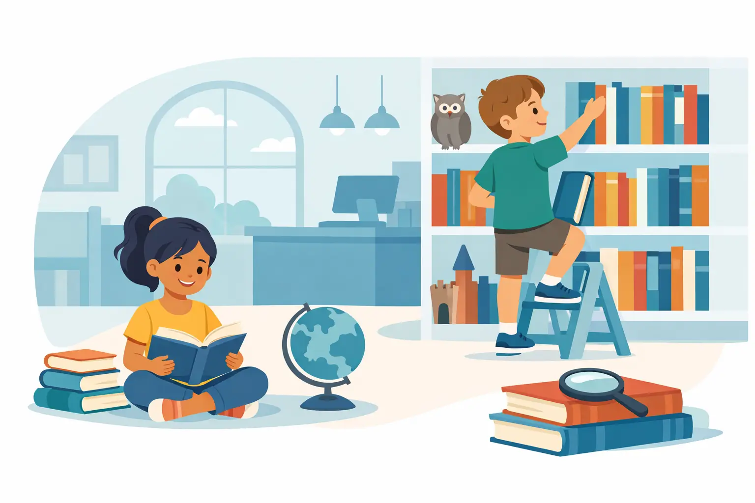 12 Books for Kids Who Love Libraries