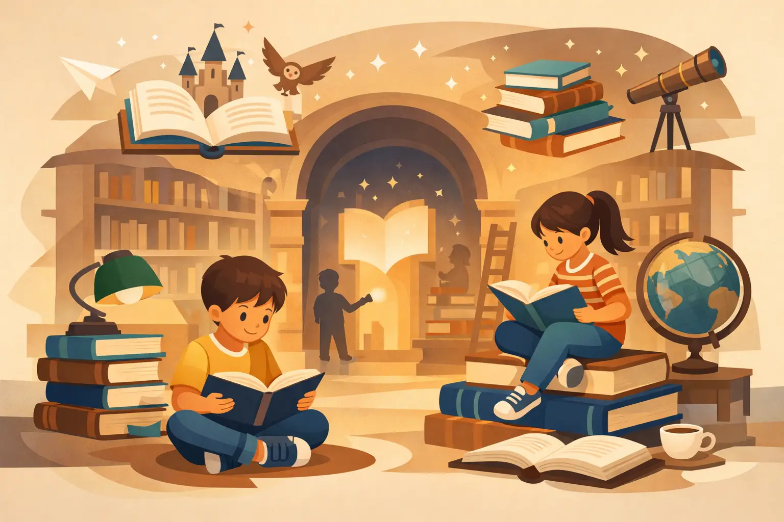 12 Best Library Themed Kids Novels