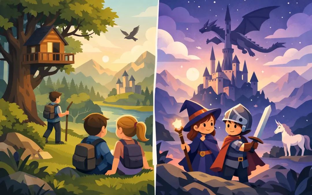 Realistic Fantasy vs High Fantasy for Kids