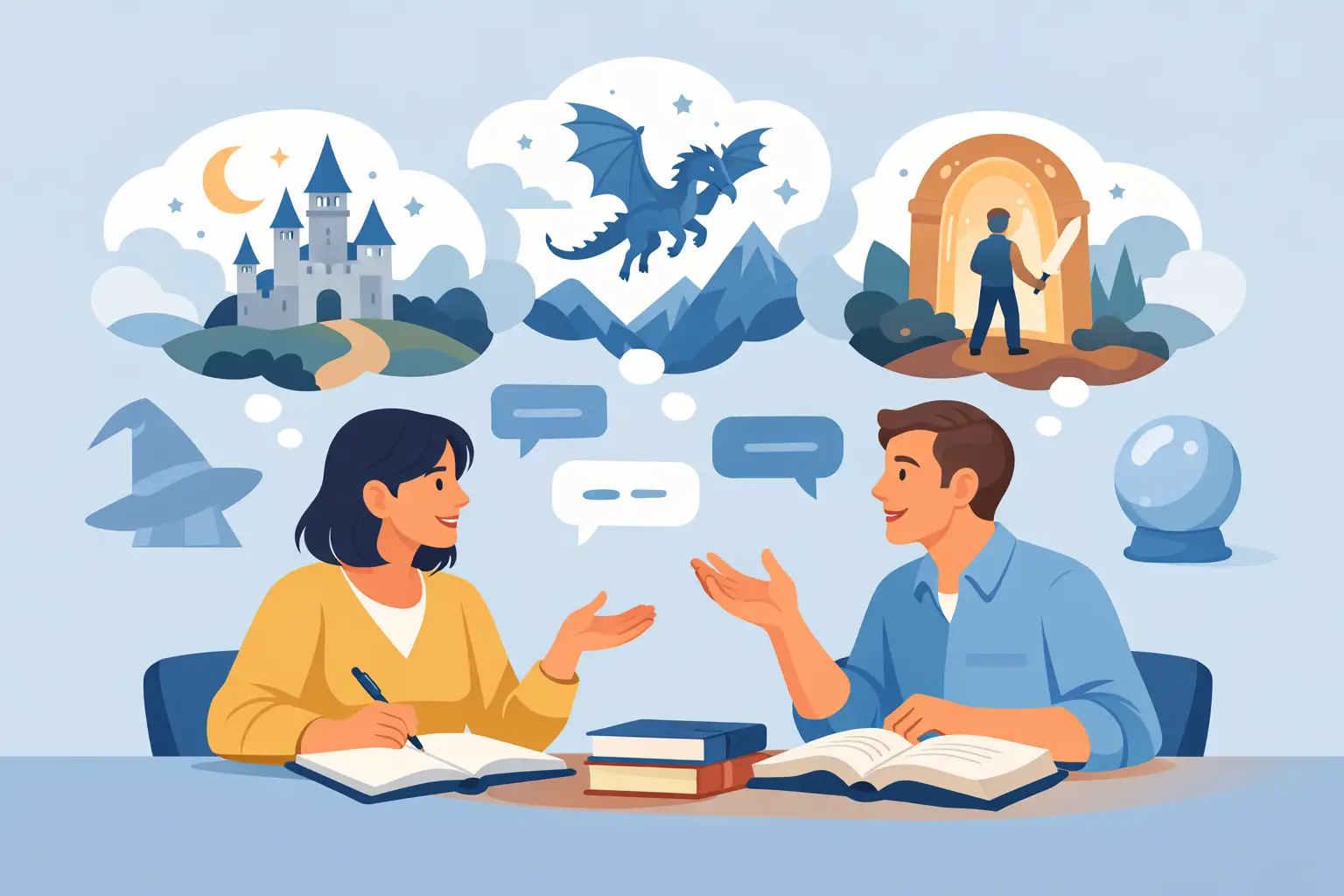 Teacher Discussion Questions for Fantasy Novels