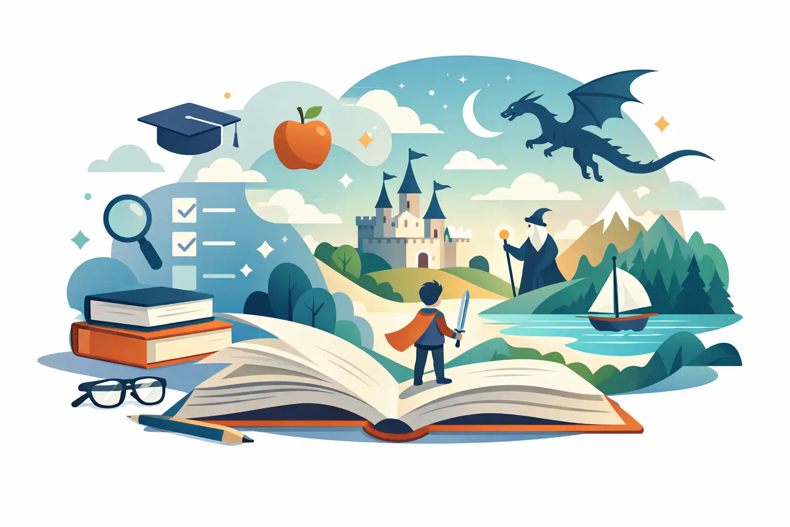 A Teacher Guide for Fantasy Novels in Grades 3-7